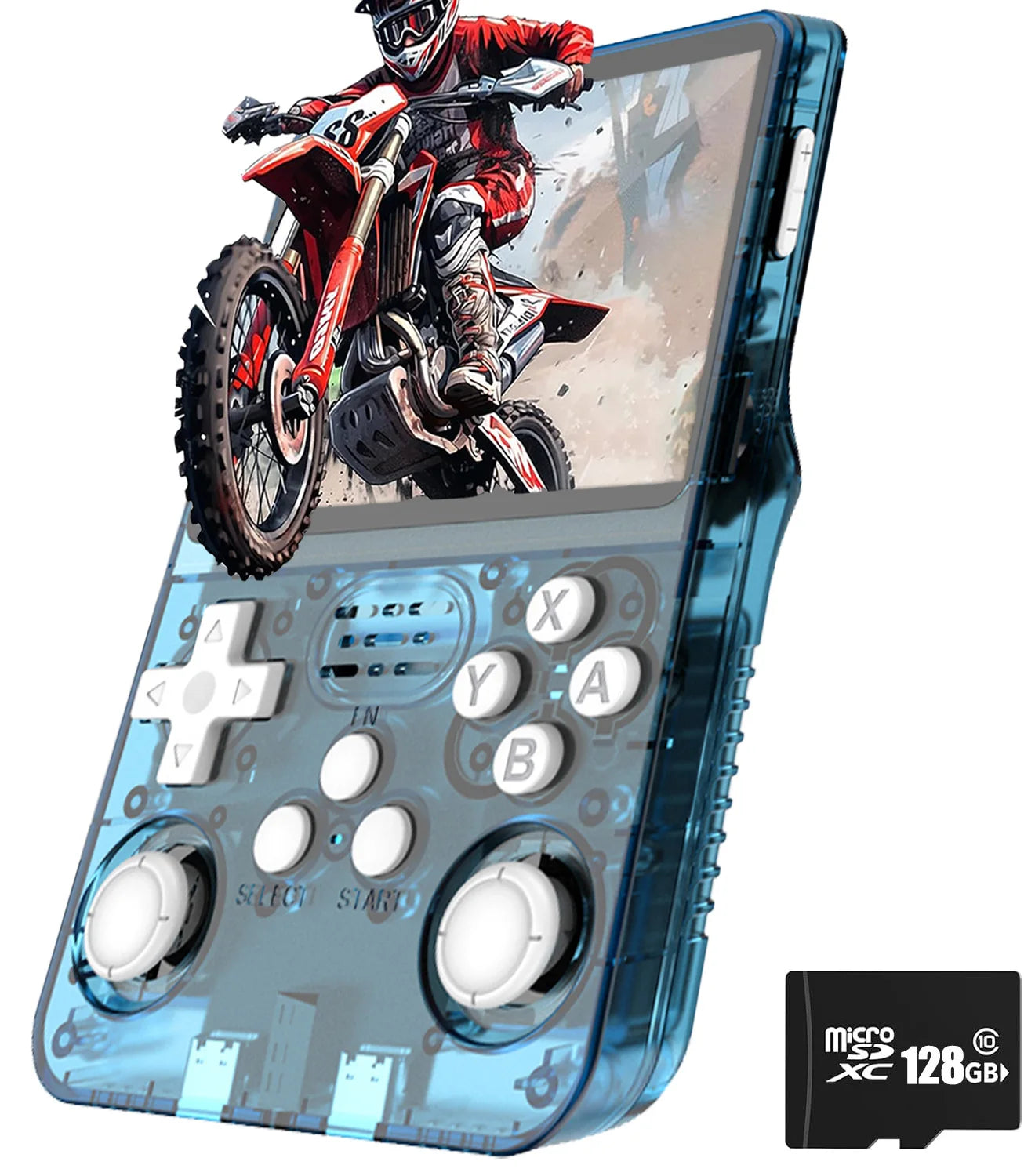 R36S Retro Video Game Console 3.5 Inch IPS Screen Linux System Handheld Game Consola Open Source Portable Game Player Boys Gift